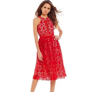 Gianni Bini Maddison Lace Midi Dress